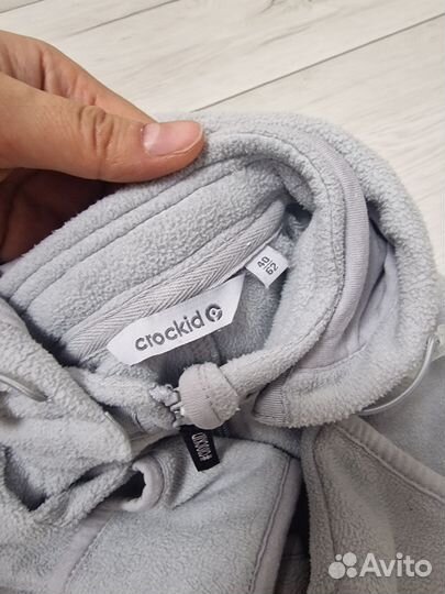 Детский флисовый комбинезон Crockid 62