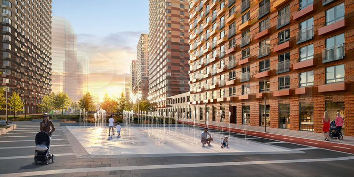 1-к. квартира, 36 м², 30/33 эт.