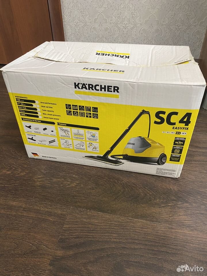 Пароочиститель karcher sc 4