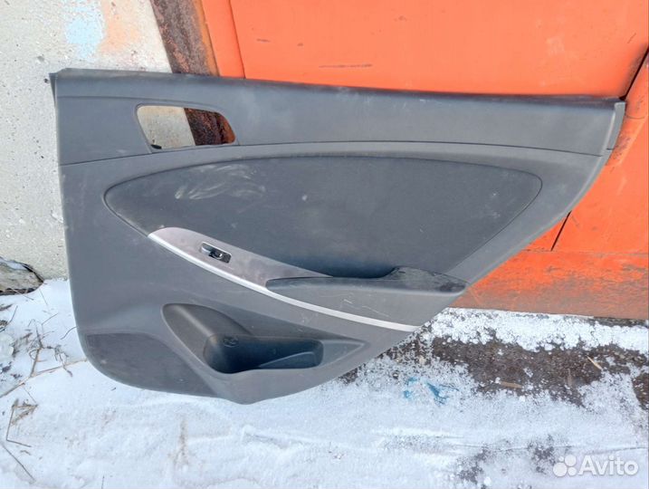 Карты дверные на Хендай solaris