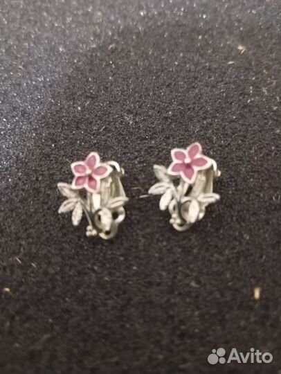 Серьги клипсы СССР