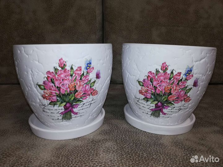 Горшки для цветов (керамика)