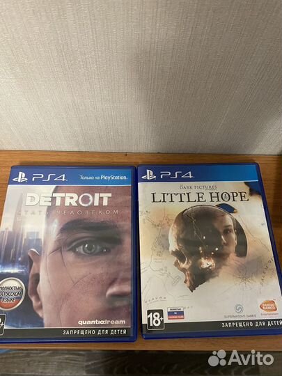 Игры для PS4, Little Hope и Detroit