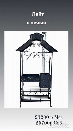 Кованые мангалы с крышей