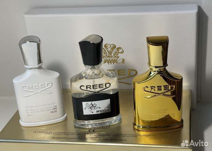 Подарочный набор для мужчин Creed 3*30ml