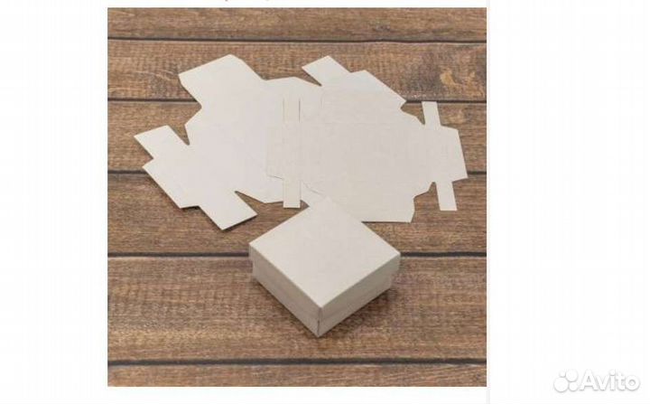 Крафт коробки 8х8х4