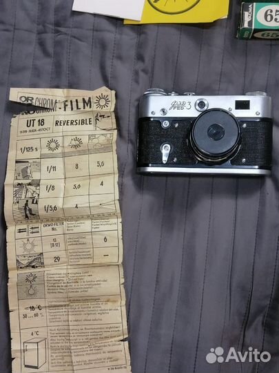 Фотоаппарат фэд 3