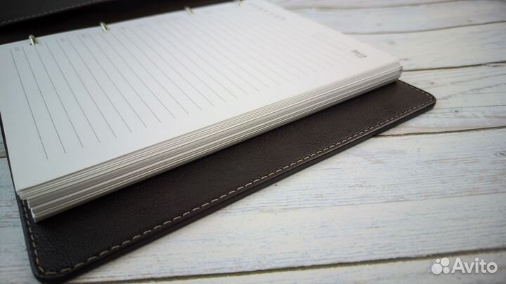 Кожаный блокнот ручной работы