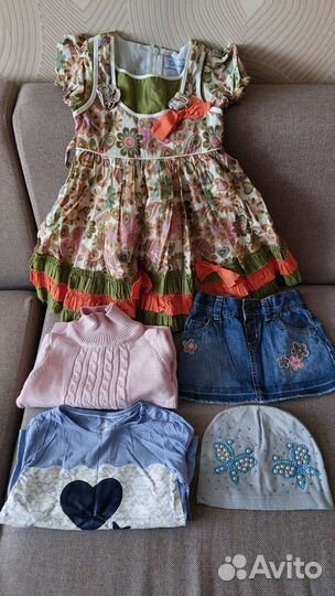 Детские вещи пакетом для девочек 92