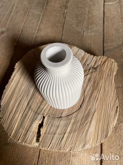 Ваза из гипса декор интерьера