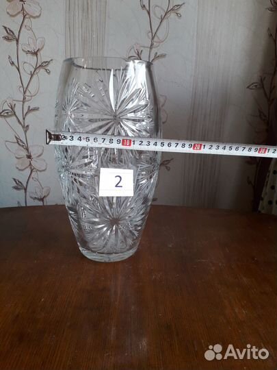Вазы хрустальные СССР