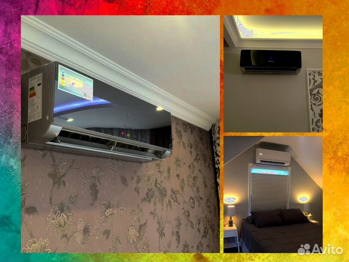 Кондиционер с установкой