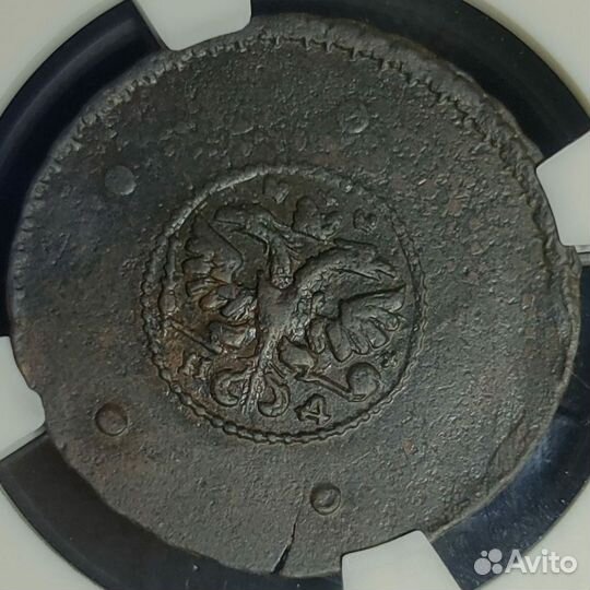 Крестовые 5копеек 1727г