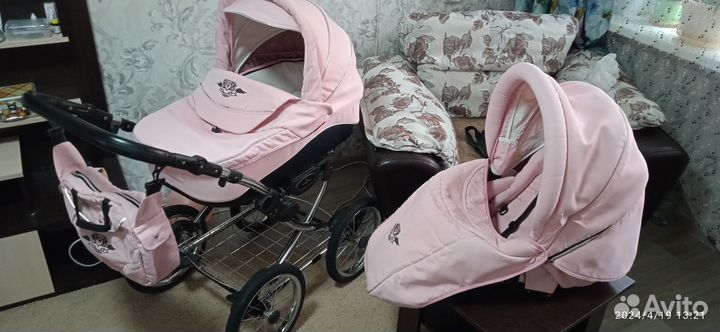 Коляска bebetto fabio 2 в 1