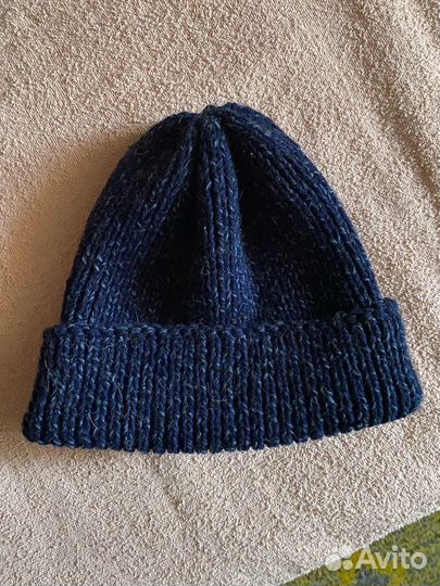 Шапка шерстяная вязанная мужская новая