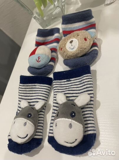 Носки погремушки