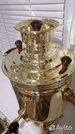 Самовар на дровах советский 5-7 литров