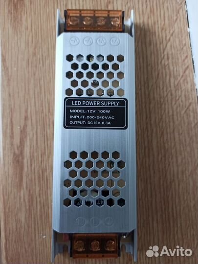 Блоки питания на светодиодную ленту 12v 100w