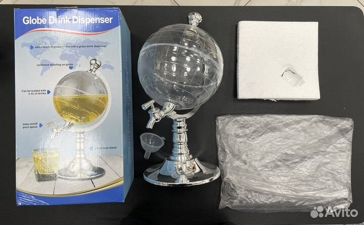 Диспенсер для напитков глобус (Оптом)