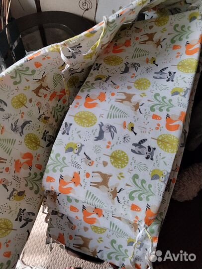 Бортики в кроватку