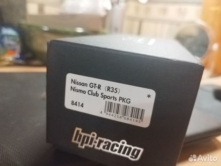 Nismo Nissan gtr r 35 HPI смола 1.43 модель