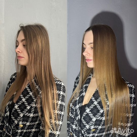 Модели Кератиновое выпрямление, Ботокс волос