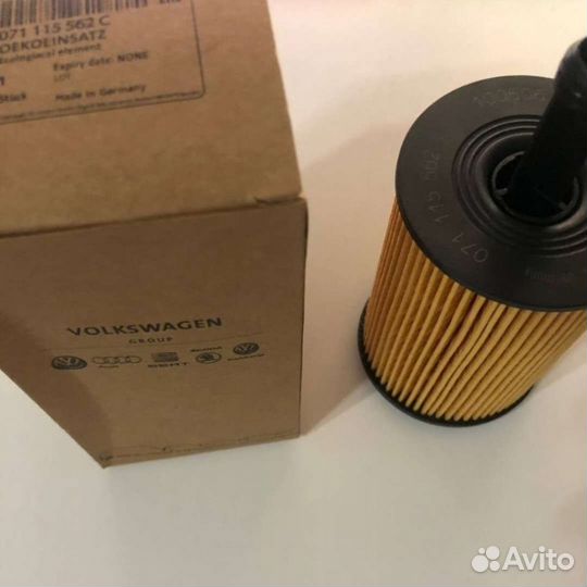 Масляный фильтр volkswagen, skoda, audi