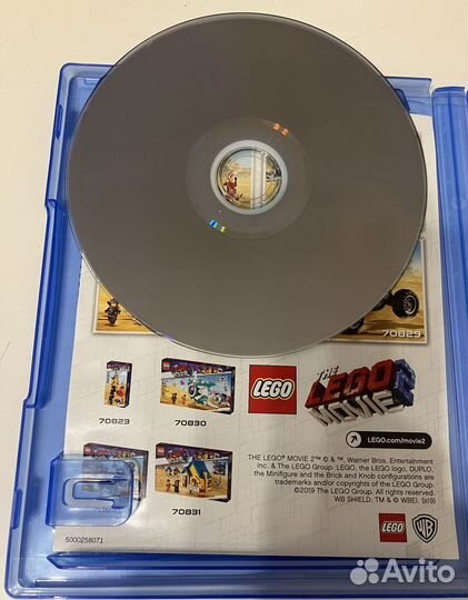 Диск Lego Movie Videogame PS4