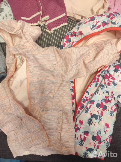 Вещи на девочку 86 92 пакетом