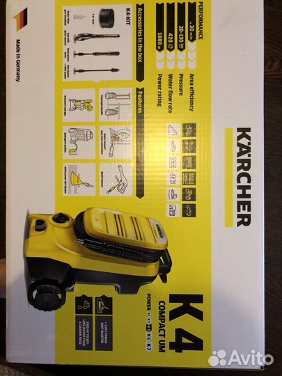 Мойка karcher k4 compact um