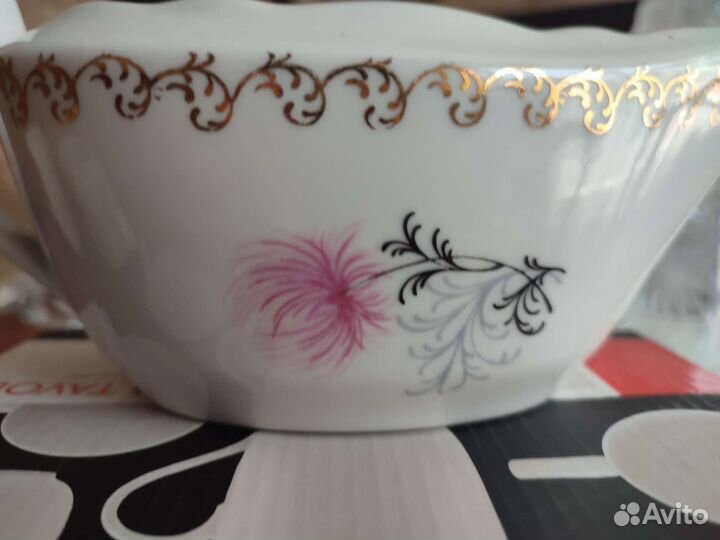 Соусник фарфоровый СССР