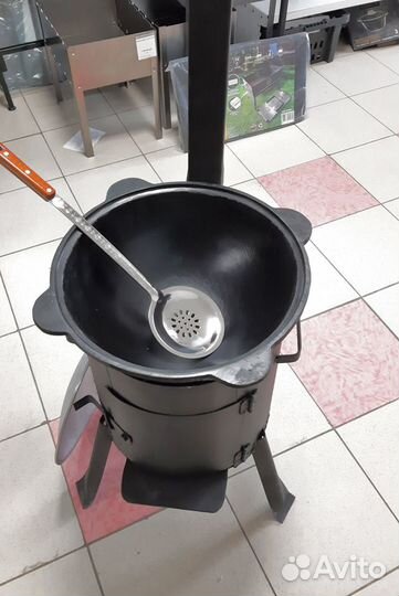 Казаны чугунные и печи для казана