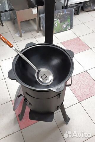 Казаны чугунные и печи для казана