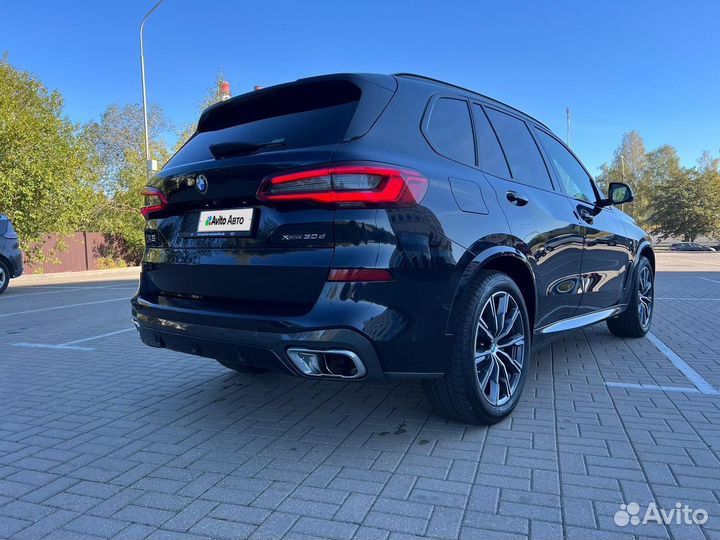 BMW X5 3.0 AT, 2019, 107 000 км