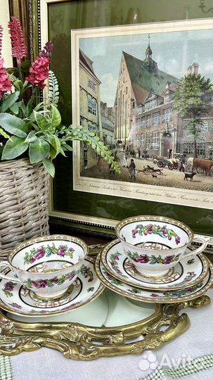 Чайные трио и пара Paragon