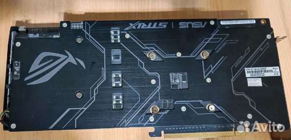Видеокарта gtx 1060 6gb asus strix