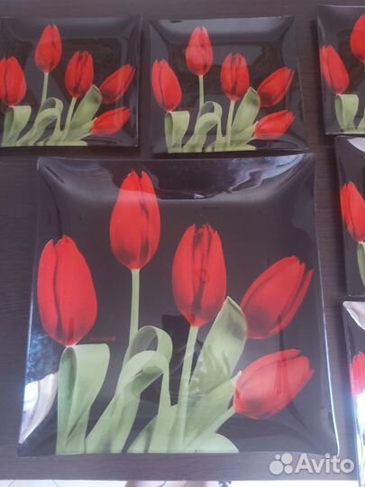 Набор посуды тарелки новый