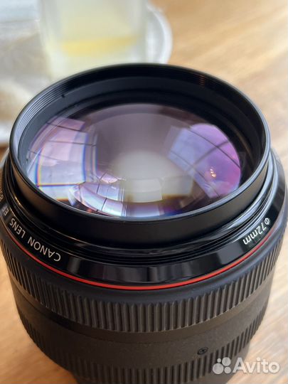 Объектив Canon ef 85mm f 1.2 L II USM