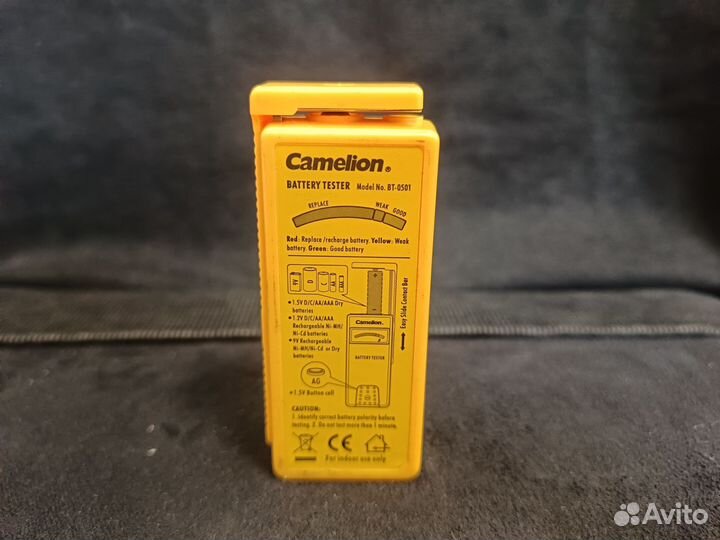Тестер для батареек
