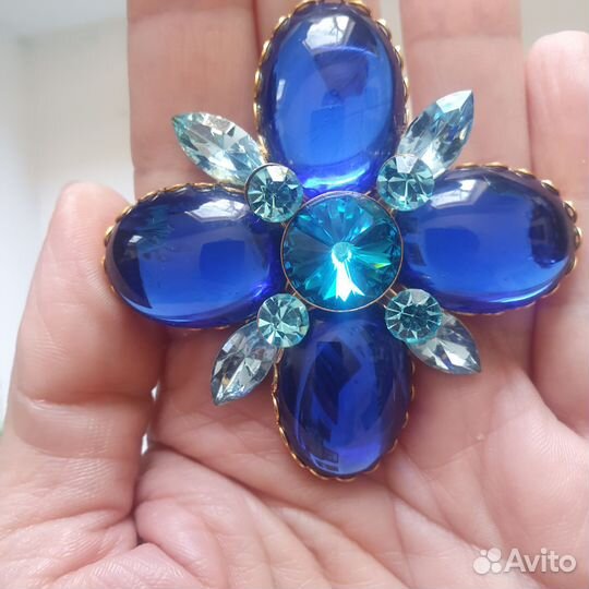 Винтажная брошь США