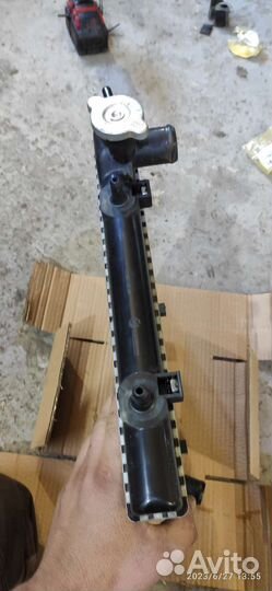 Радиатор охлаждения на hyundai accent