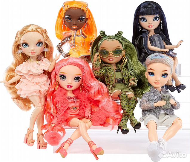 Монстер Хай, Братц, Дисней, Rainbow и Shadow High