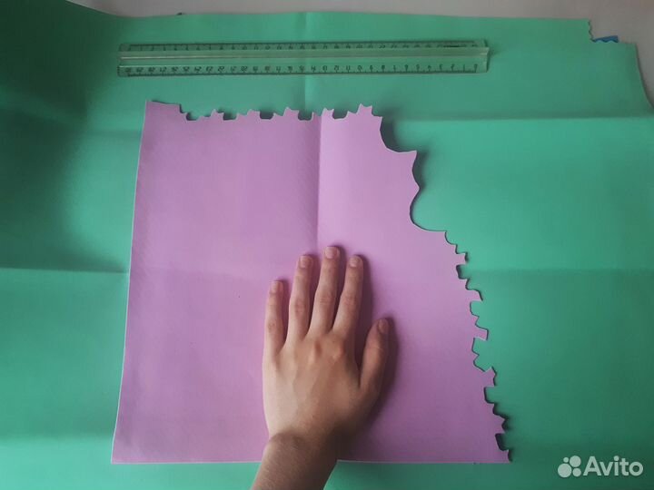 Иранский Фоамиран в листах