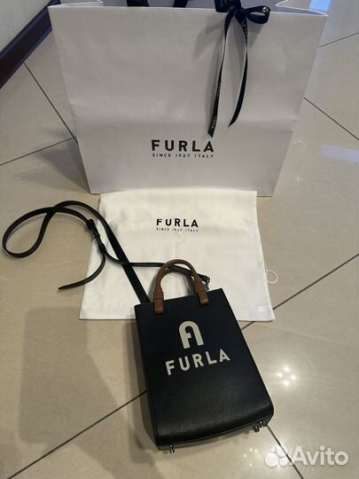 Сумка Furla натуральная кожа, оригинал