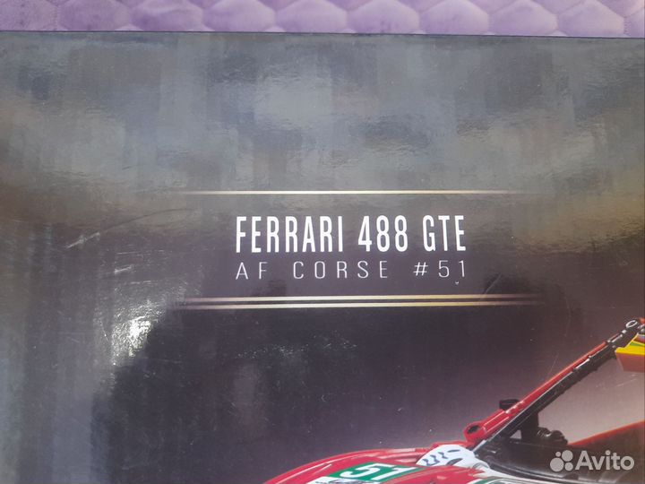 Конструктор Technic ferrari 488 gte