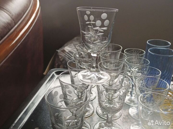Фужеры,рюмки,стаканы СССР