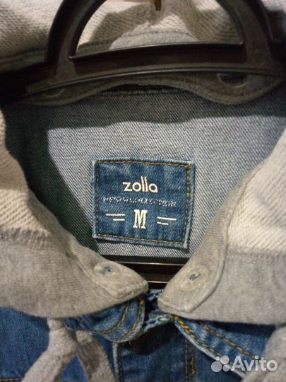 Zolla Джинсовая куртка-бомбер 48 размер