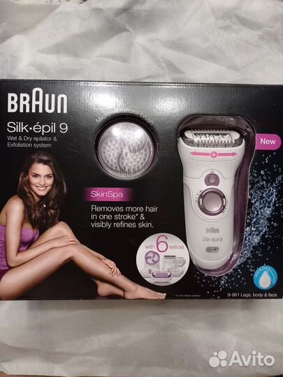 Эпилятор braun silk epil 9 новый