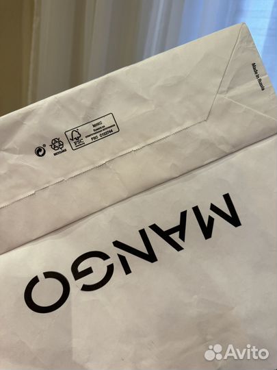 Фирменный пакет H&M и Mango