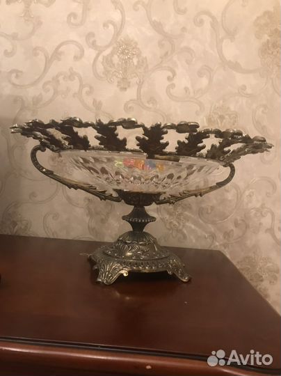 Фруктовница бронза